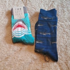 ●SOLD● NEW Bundle shark blue socks